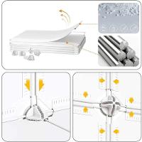 Guarda Roupa Castelo Infantil Armario Organizador Brinquedos Roupas Sapateira 13 Nichos Prateleiras - 5