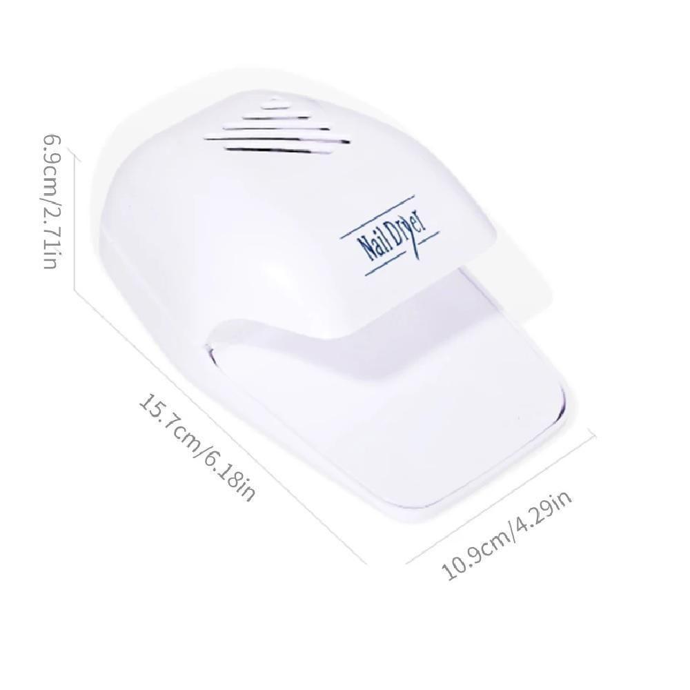 Kit Manicure Secador Lixadeira Eletrica Unha Com Cabine Estufa Mini Nails Pedicure Lixa Modelar - 6