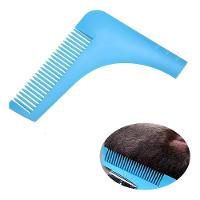 Pente Modelador Aparador Barba Bigode Pelos Barbeiro Barbearia Azul - 7