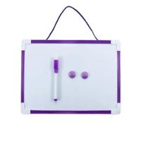 Lousa Quadro Branco Magnetico Completa Caneta Apagador 30x20cm Porta Recados Anotacoes Casa - 1