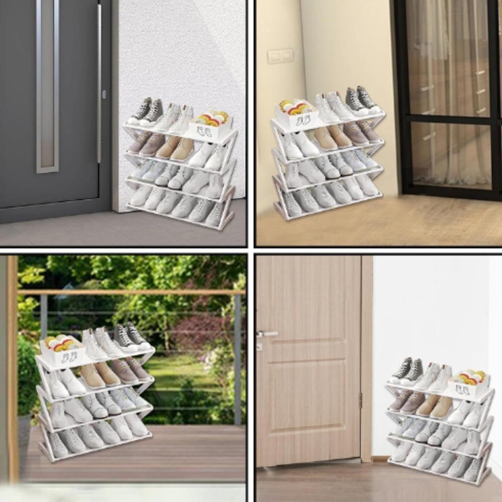 Estante Sapateira 4 Prateleiras Organizador Brinquedos Quarto Lavanderia Porta Objetos Industrial 12 - 2