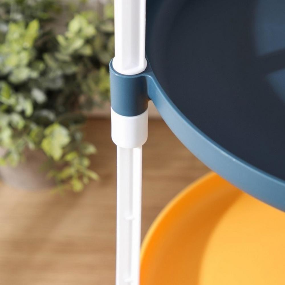 Estante Infantil Modular Organizador Brinquedos Multiuso Fruteira 4 Prateleiras Casa Sala Quarto - 4