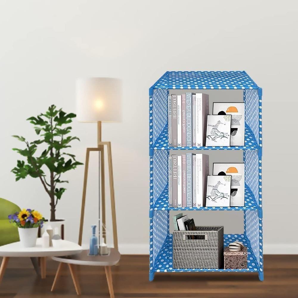 Estante Modular Porta Livros 4 Prateleiras Organizador Brinquedos Quarto Lavanderia Objetos Cozinha - 2