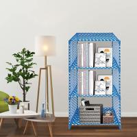 Estante Modular Porta Livros 4 Prateleiras Organizador Brinquedos Quarto Lavanderia Objetos Cozinha - 2