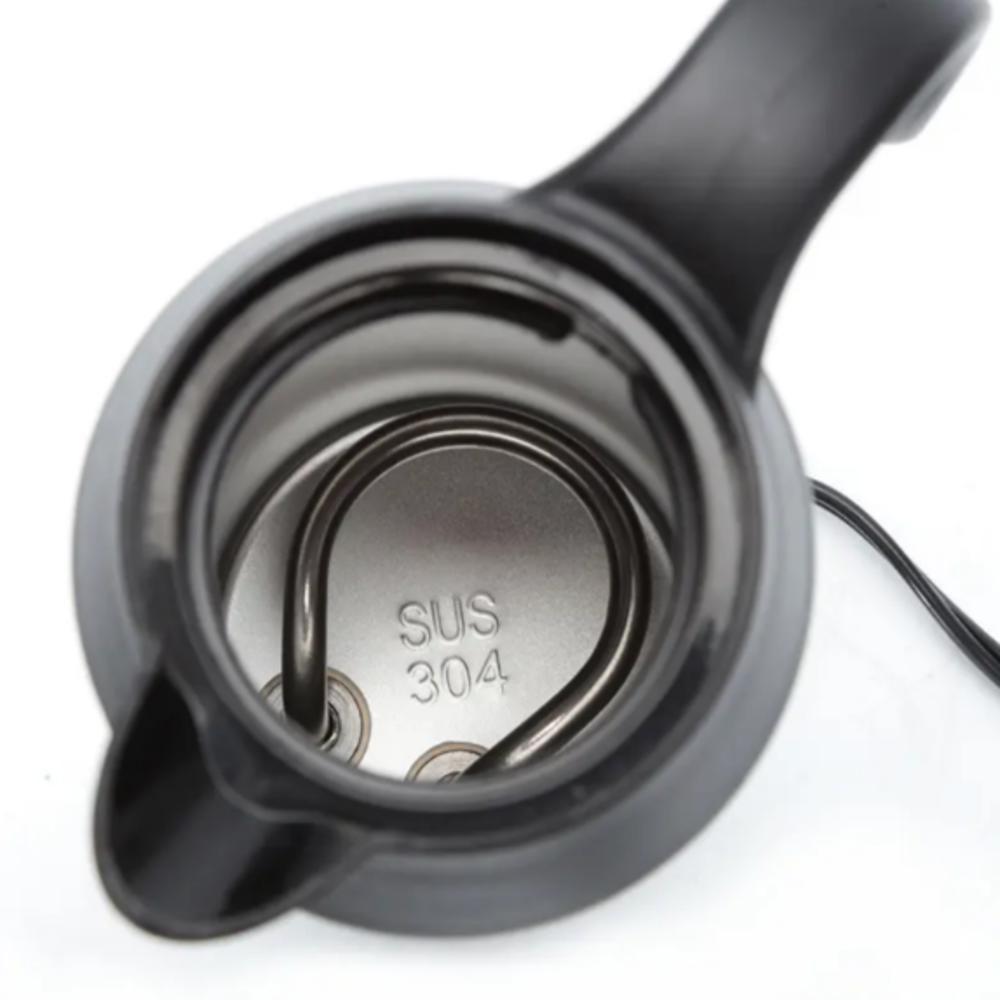 Garrafa Chaleira Termica 600ml Inox 12v Veicular Eletrica Caneca Aquecedor Portatil Copo Carro Barco - 8