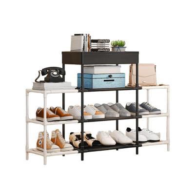 Estante Modular Multiuso Sapateira 11 Prateleiras Organizador Tenis Brinquedos Rack Multiuso 4