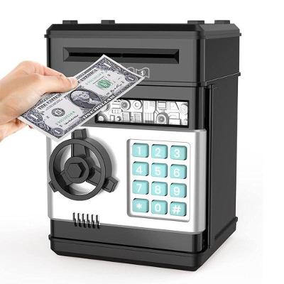 Cofre Eletronico Digital Mini Caixa Com Segredo 4 Digitos Com Insercao Automatica Notas
