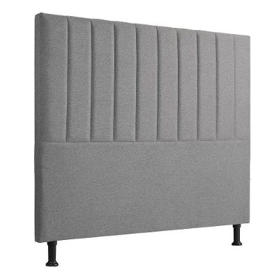 Cabeceira Estofada Bella Casal 140cm Linho Cinza - Shop Linho Cinza