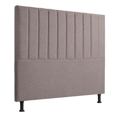 Cabeceira Estofada Bella Casal 195cm Linho - Shop Das Cabec Linho Castor