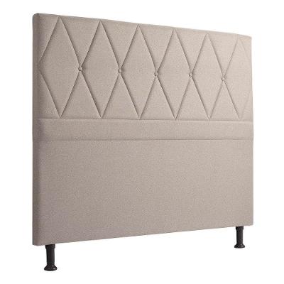 Cabeceira Realeza 90cm Velveteen Grafite - Shop Linho Creme