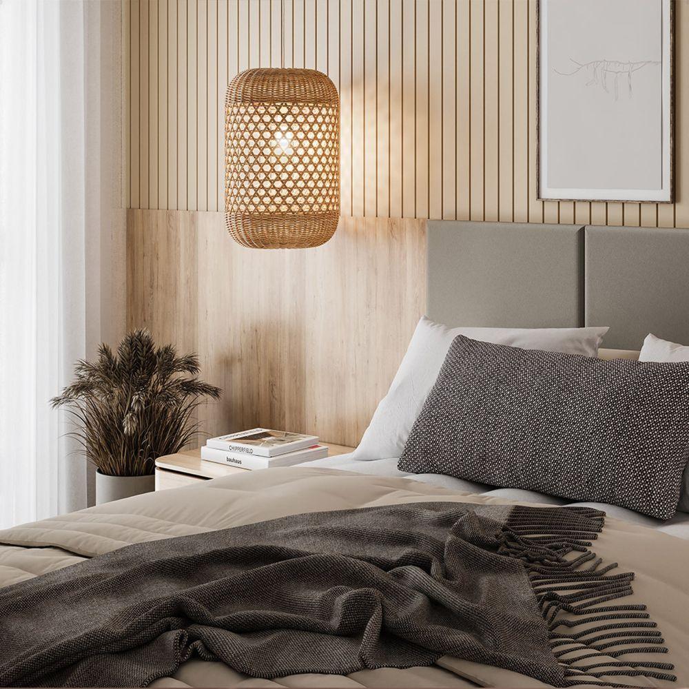 Painel Ripado De Eva Laminado Autocolante Flexível Rolo 10mt Linha Play Plus Creme - 2