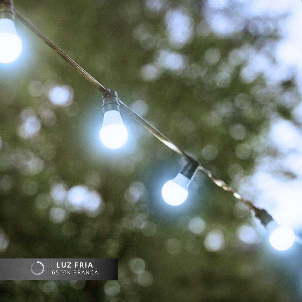 Kit 40 Lâmpadas Led Bolinha Tkl 4,9w Taschibra E27 Bivolt 6500k Frio - 5