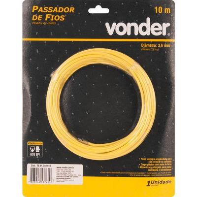 Pasador De Fio 10m Com Alma De Aço Vonder