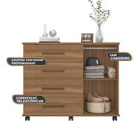 Cômoda 4 Gavetas Flora Amendola Amêndoa - 6