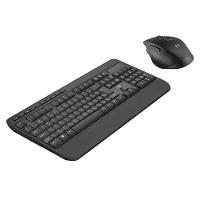 Kit Teclado E Mouse Sem Fio Cs1200 Multimídia Conexao Bt+usb 3200dpi - Tc301 - 3