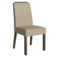 Conjunto Sala De Jantar Tampo De Madeira 4 Cadeiras Rustic/crema/imperial évora Madesa - 9