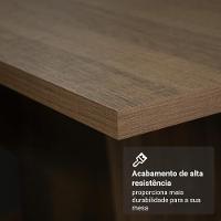 Conjunto Sala De Jantar Tampo De Madeira 6 Cadeiras Rustic/imperial Soho Madesa - 7