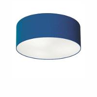 Plafon Para Sala Cilíndrico Sl-3046 Cúpula Cor Azul Marinho - 1
