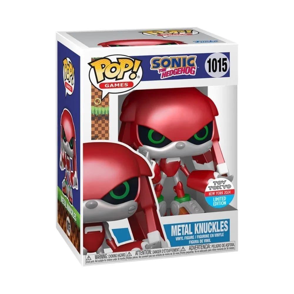 Boneco Funko Pop! Edição Limitada Nycc24 Sonic - Metal Knuckles - 3