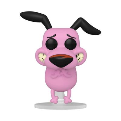 Boneco Funko Pop! Cartoon Network - Coragem O Cão Covarde - Coragem