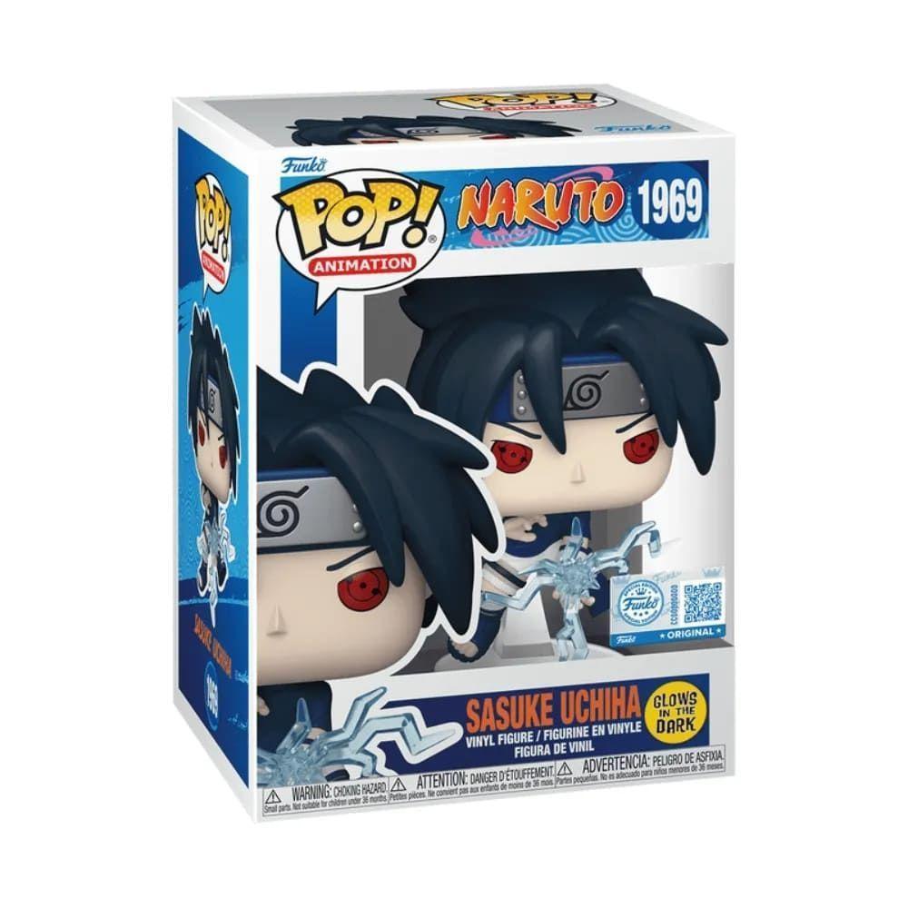 Boneco Funko Pop! Naruto Clássico - Sasuke Chidori (glow) - 3