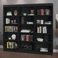 Estante Livreiro Multiuso 12 Prateleiras 1,71m Office Preto J&a Preto - 1