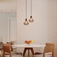 Lustre Pendente Blumenau Verbena Duplo E27 Bivolt Fumê - 3