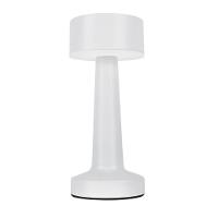 Luminária Abajur Mesa Led Jimp Dimerizável S/ Fio Recarregável Taschibra Branco - 1