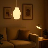 Lustre Pendente Taschibra Elba Escovado Transparente E27 Bivolt - 2