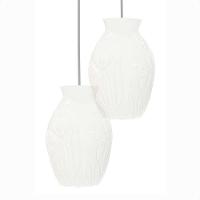 Lustre Pendente Taschibra Elba Escovado Transparente E27 Bivolt - 5