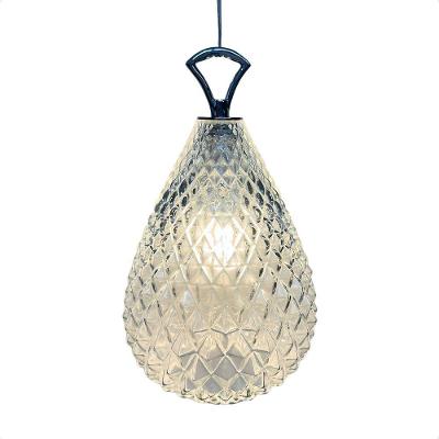 Lustre Pendente Taschibra Cris Vidro Transparente E14 Bivolt