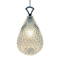 Lustre Pendente Taschibra Cris Vidro Transparente E14 Bivolt - 1