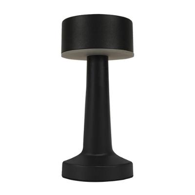Luminária Abajur Mesa Led Jimp Dimerizável S/ Fio Recarregável Taschibra Preto