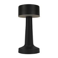 Luminária Abajur Mesa Led Jimp Dimerizável S/ Fio Recarregável Taschibra Preto - 1