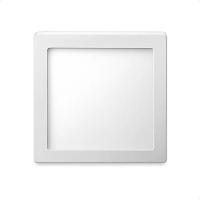 Kit 2 Painel De Led Quadrado Sobrepor 12w Bivolt Taschibra 6500k Frio - 7