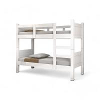 Beliche Com Proteção Solteiro Boston Branca Com 02 Colchões - 2