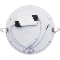 Kit 10 Painel De Led Redondo Embutir 12w Bivolt Taschibra 3000k Quente - 8