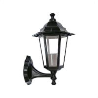 Kit 6 Arandelas Taschibra Colonial Tlf 27 Alumínio E27 Bivolt Preto - 1