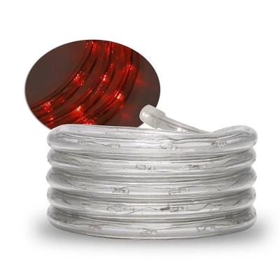 Corda Luminosa Taschibra Led Pro 13mm 2 Fios 30 Leds 110v 10 Metros Vermelha