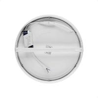 Kit 3 Painel De Led Redondo Sobrepor 12w Bivolt Taschibra 3000k Quente - 7