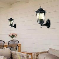 Kit 5 Arandelas Taschibra Colonial Tlf 27 Alumínio E27 Bivolt Preto - 5