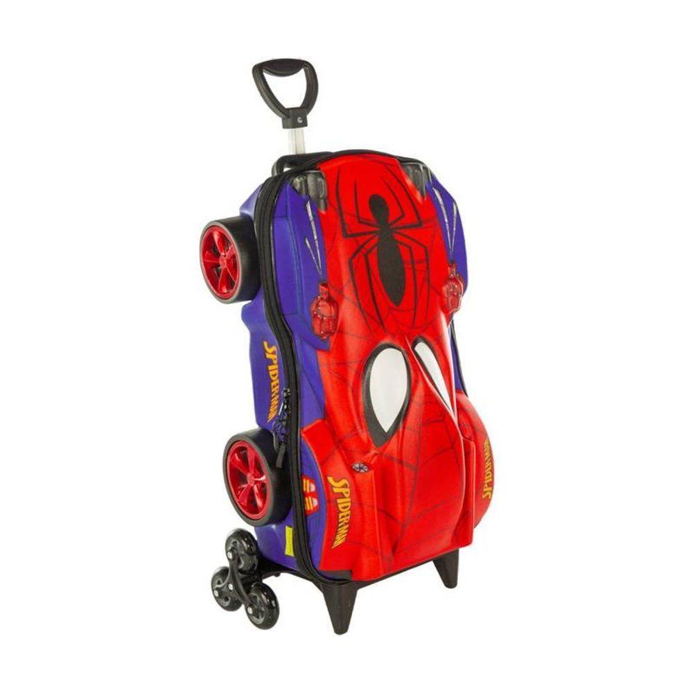 Mala De Viagem Infantil Com Rodinha Homem Aranha 3d - 1