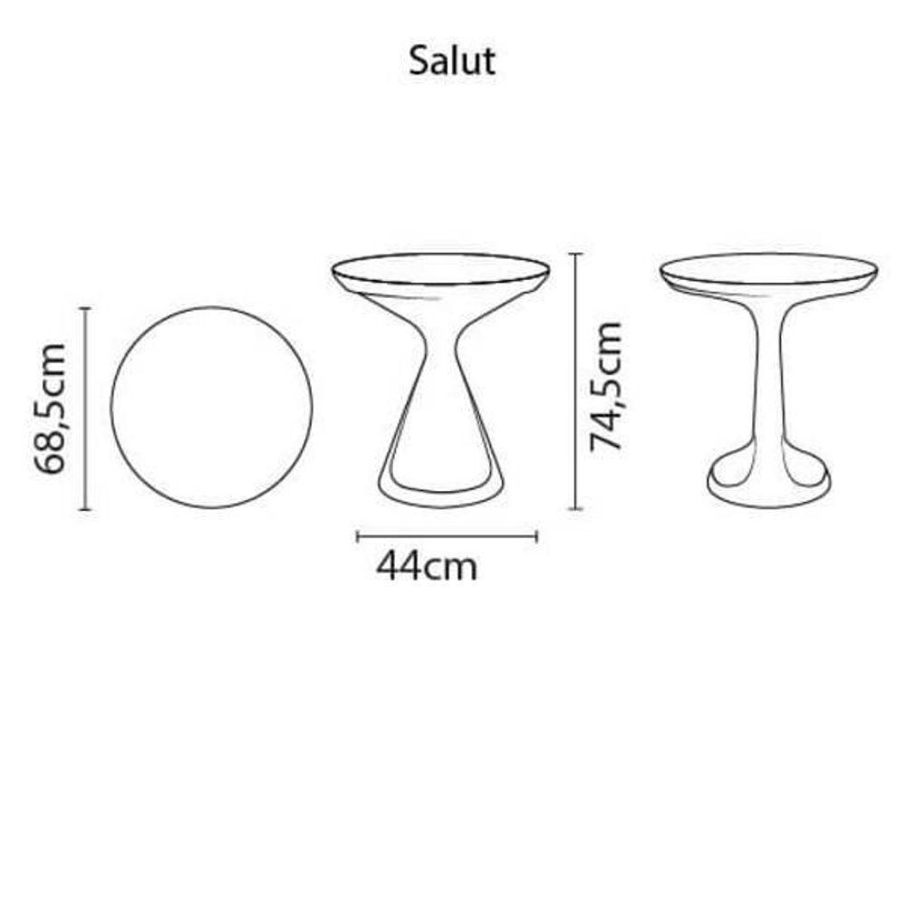 Mesa Tramontina Salut Grafite - 3