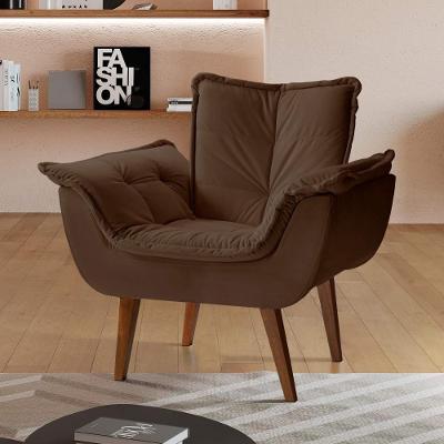 Poltrona Montano Eros Jolie 11 Mad Imbuia Marrom