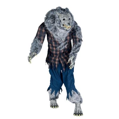 Boneco Lobisomen Boris Com Som, Luz E Movimento 2,10 Metros - 1 Un