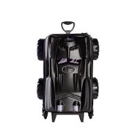 Mala De Viagem Infantil Com Rodinha Batmóvel 3d Preto