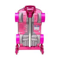 Mala De Viagem Infantil Com Rodinha Barbie Conversível 3d - 3