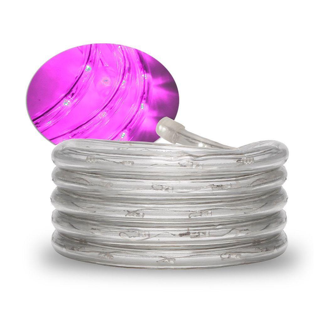 Corda Luminosa Taschibra Led Pro 13mm 2 Fios 30 Leds 110v 20 Metros Rosa - 1