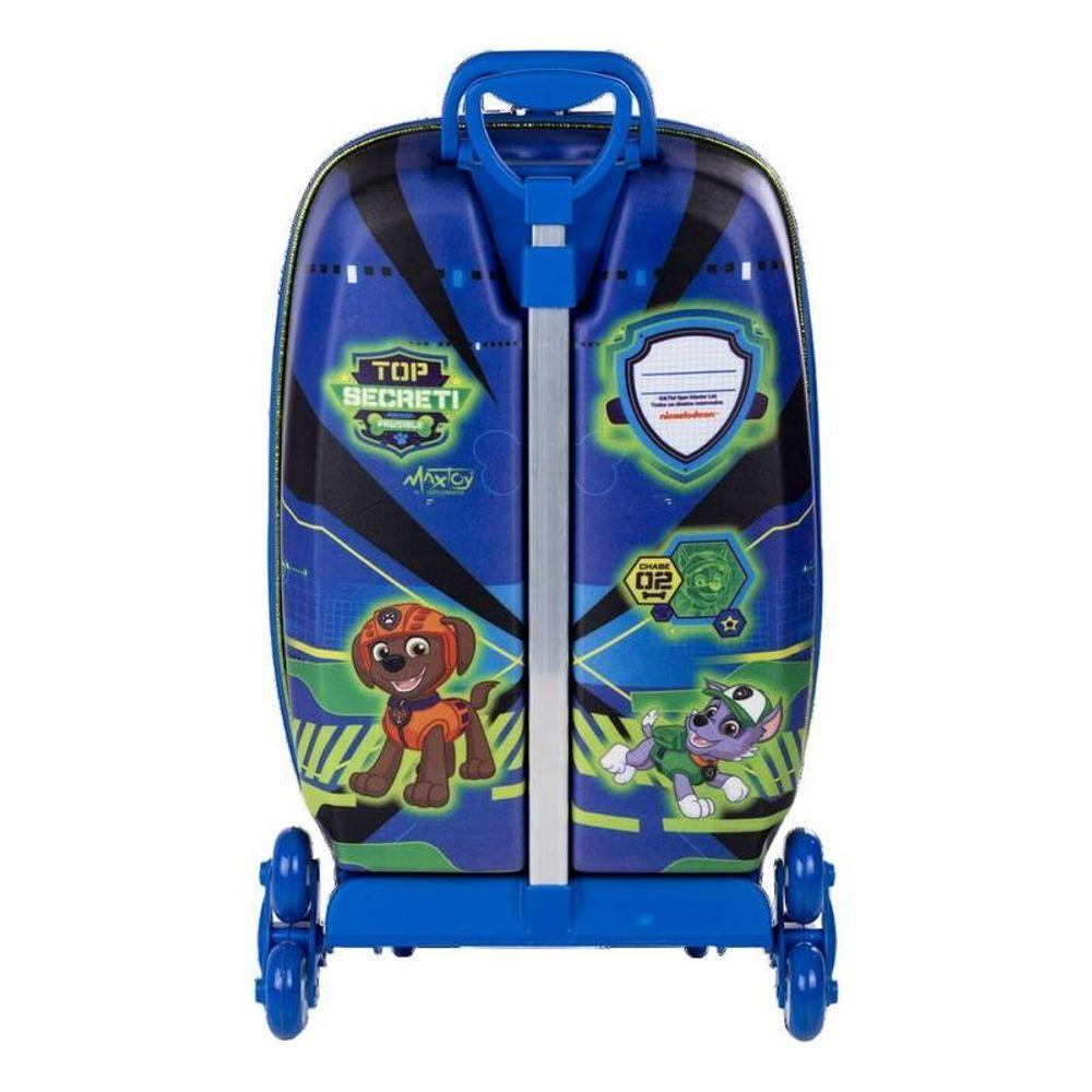 Mala De Viagem Infantil Com Rodinha Harry Patrulha Canina 3d - 4