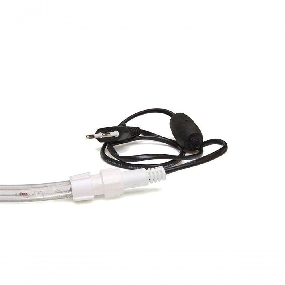 Corda Luminosa Taschibra Led Pro 13mm 2 Fios 30 Leds 220v 50 Metros Azul - 6